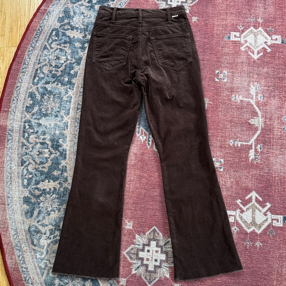 MOTHER The Hustler Ankle Fray Corduroy Pants Size 25* - Picture 7 of 15
